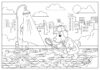 Dog Man Detective Mystery Coloring Page