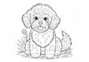 Fluffy Dog Coloring Pages – Perfect Fun for Kids