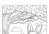 Kawaii Bunny Coloring Page to Print Out and Color