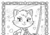 Kitty Softpaws Coloring Page to Print and Color