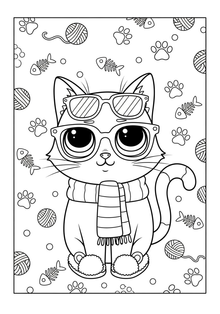 Lol Cat Coloring Page