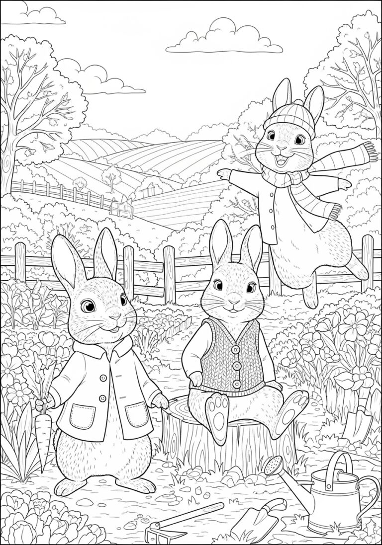 Peter Rabbit 2 Picture to Print Out and Color Peter Rabbit 2 Picture to Print Out and Color