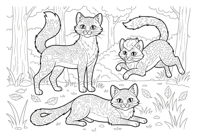 Pinkbunnygirl43 Warrior Cats Coloring Page