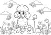 Poodle Dog Coloring Pages: Fun and Creative Printables