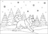 Explore Our Delightful Snow Dog Coloring Pages