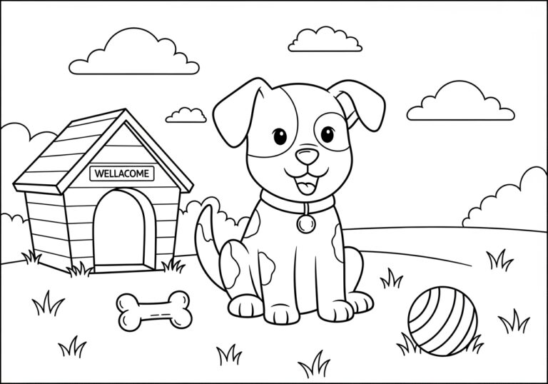Super Coloring Dogs: A Fun Coloring Experience Super Coloring Dogs: A Fun Coloring Experience