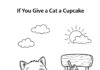 If You Give a Cat a Cupcake Coloring Page