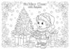 A Christmas Story Movie Coloring Page
