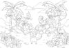 Alola Pokémon Coloring Page to Print Out and Color