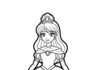 Anime Princess Coloring Page