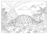 Ankylosaurus Coloring Page to Print Out and Enjoy
