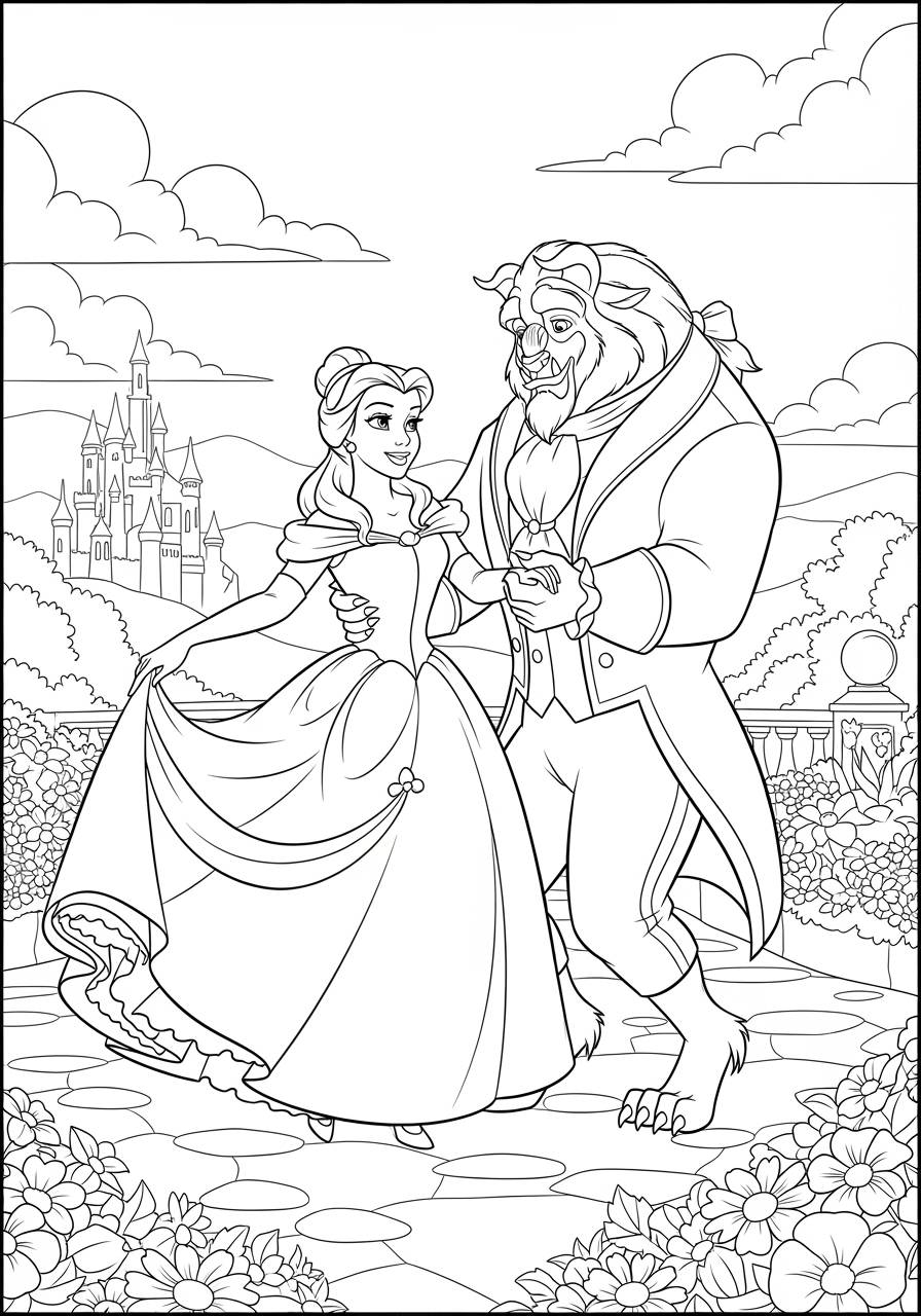 Southern Belle Coloring Page Free Printable Southern Belle Coloring Page Free Printable