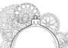 Blank Ornament Coloring Page