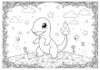 Charmander Coloring Page to Print Out and Color