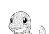 Charmeleon Coloring Page to Print Out and Color