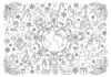 Christmas Around the World Coloring Page