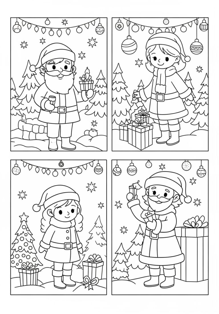 Christmas Chronicle Coloring Page Christmas Chronicle Coloring Page