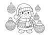 Christmas Coloring Card