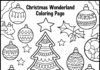 Christmas Coloring Cutout