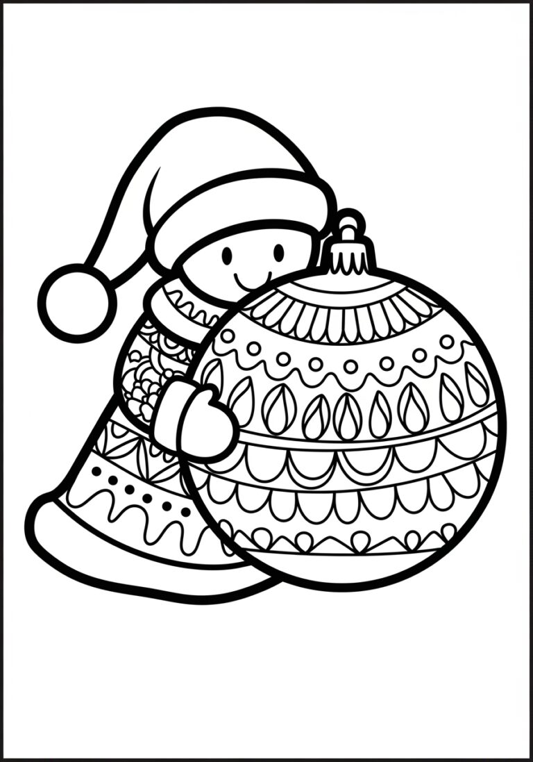 Christmas Coloring Packet Christmas Coloring Packet