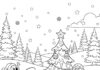 Christmas Coloring Page Disney