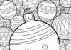 Christmas Ornament Coloring Page