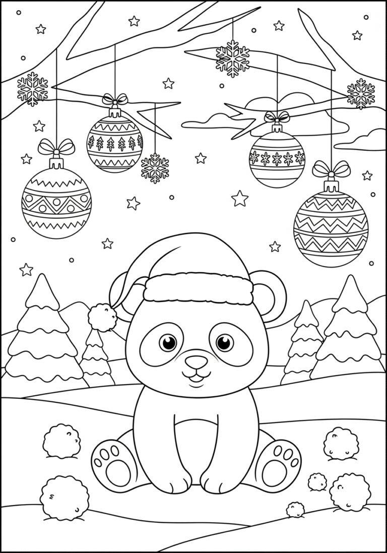 Christmas Coloring Pic Christmas Coloring Pic