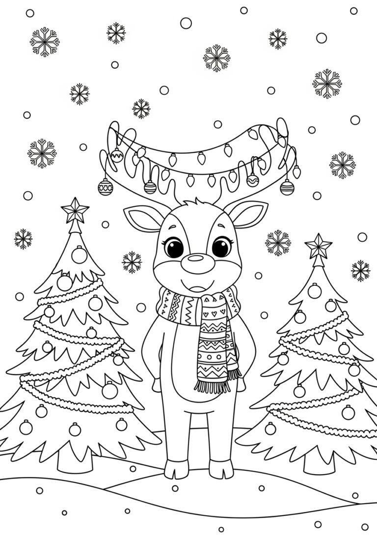 Christmas Coloring Print Out Christmas Coloring Print Out