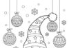 Christmas Gnome Coloring Page