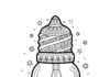 Christmas Light Bulb Coloring Page