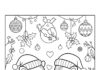 Christmas Love Coloring Page