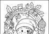 Christmas Music Coloring Page