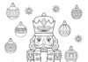 Christmas Nutcracker Coloring Page