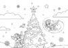 Christmas Paw Patrol Coloring Page