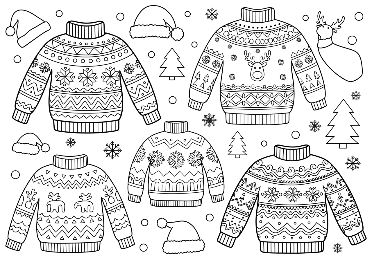 Christmas Deer Coloring Page Festive Fun for Kids Christmas Deer Coloring Page Festive Fun for Kids