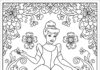 Cinderella Coloring Page