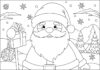 Colour the Santa Claus Coloring Page