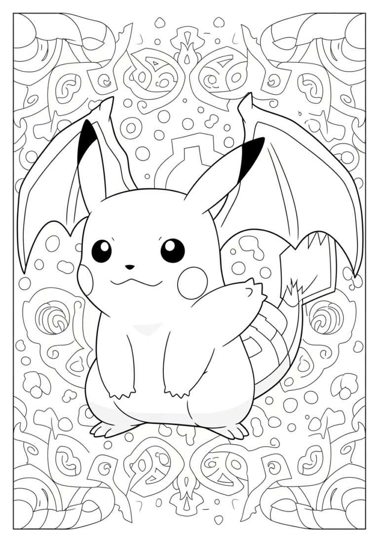 Cool Pokémon Coloring Page Cool Pokémon Coloring Page