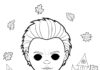 Cute Chibi Michael Myers Coloring Page
