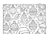 Cute Gingerbread Coloring Page
