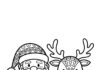 Cute Santa Claus Coloring Page