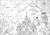 Detailed Halloween Coloring Page
