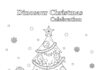 Dinosaur Christmas Tree Coloring Page