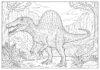 Dinosaur Picture to Print Out and Color: Spinosaurus