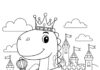 Dinosaur King Coloring Page to Print Out and Color