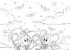 Disney Halloween Coloring Page