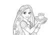 Disney Rapunzel Coloring Page