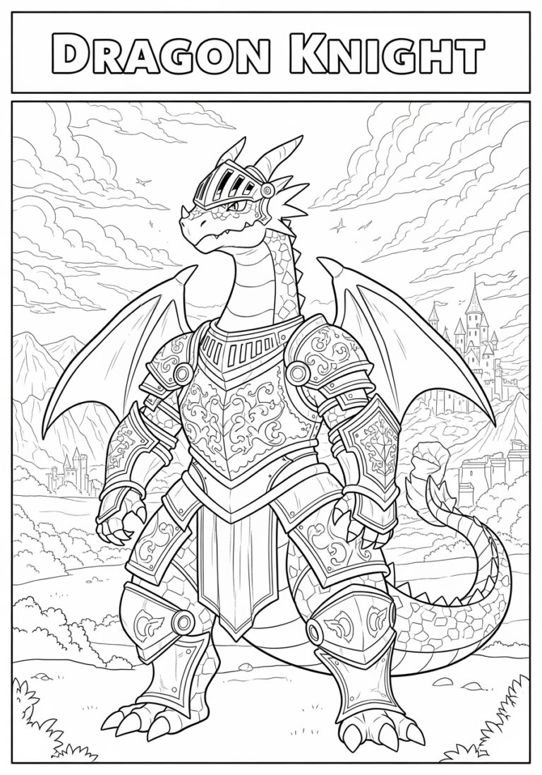 Dragon Knight Pokemon Picture to Print Out and Color Dragon Knight Pokemon Picture to Print Out and Color