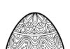 Easter Egg Ornament Coloring Page