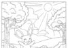 Easy Pokemon Coloring Page to Print Out and Color